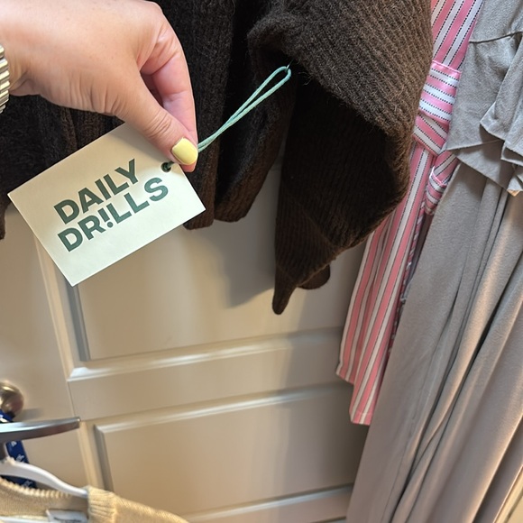 Daily Drills Single Button Sweater - Picture 11 of 13